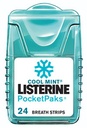 J&J Listerine® Pocket Packs® Breath Strips, Cool Mint, 24/pk, 6 pk/cs