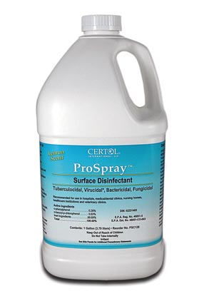 Certol Prospray™ Surface Cleaner/Disinfectant Refill, 1 Gal