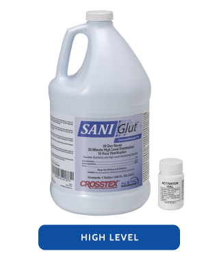 Crosstex Saniglut™ Glutaraldehyde, 3% High-Level Disinfectant