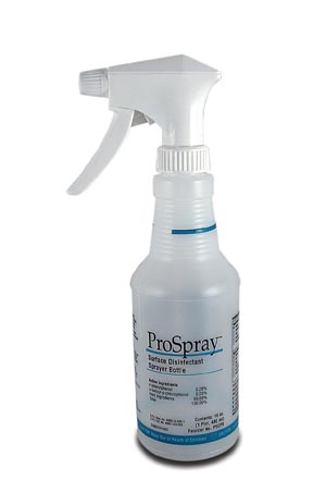 Certol Prospray™ Empty 16 oz Spray Bottle Labeled to Meet OSHA Guidelines, Includes Spray 