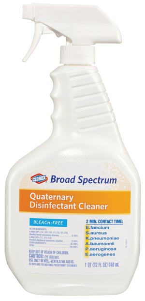Healthlink-Clorox Clorox® Broad Spectrum Quaternary Disinfectant Spray Cleaner, 32 oz