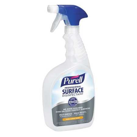 Gojo Purell™ Professional Surface Disinfectant, 32 oz Bottle, Capped & Sealed with Trigger