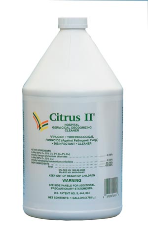 Beaumont Citrus II Germicidal Deodorizing Cleaner, Gallon Refill