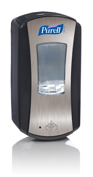 Gojo Purell® LTX-12™ Dispenser, 1200mL, Chrome/ Black