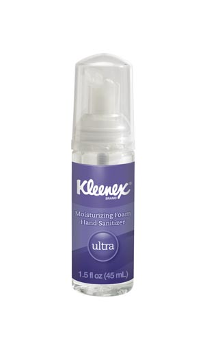 Kimberly-Clark Kleenex® Ultra Moisturizing FoamHand Sanitizer, Foam, 1.5 oz, 24/cs