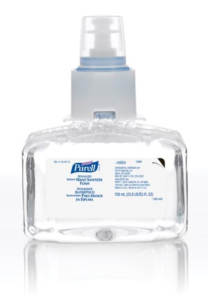 Gojo Purell® LTX-7™ Instant Hand Sanitizer, Refill, Foam, 700mL, 3/cs
