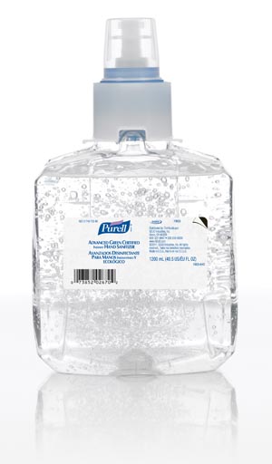 Gojo Purell®LTX™ Instant Hand Sanitizer, 1200mL, 2/cs