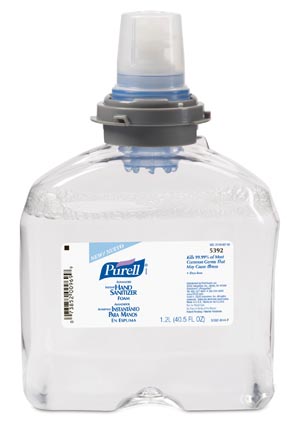 Gojo Purell® TFX™ Instant Foam Hand Sanitizer, 1200mL, 2/cs