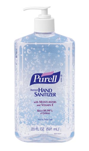 Gojo Purell® Instant Hand Sanitizer, 20 fl oz Pump Bottle