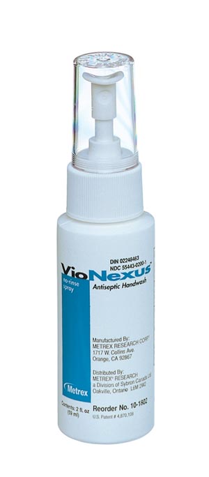 Metrex Vionexus™ No-Rinse Spray Antiseptic Handwash, 2 oz