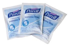 Gojo Purell® Sanitizing Wipes, Individually Wrapped, Cottony Soft Sanitizing, 1000 Ct Value