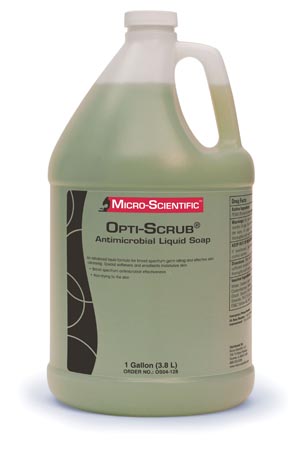 Micro-Scientific Opti-Scrub® Liquid Antimicrobial Skin Cleanser, 1 Gallon