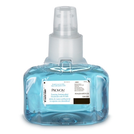 Gojo PROVON® LTX® 700ml Refill, Foaming Antimicrobial Handwash with PCMX, Lt. Blue