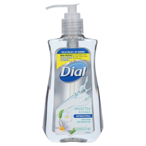 Dial® Complete® Foaming Hand Soap, Antibacterial, White Tea & Vitamin E, Pump, 7.5 oz