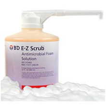 BD E-Z Scrub™ Antimicrobial Foam Solution, 32 oz, 2% CHG, Hand Pump Foamer