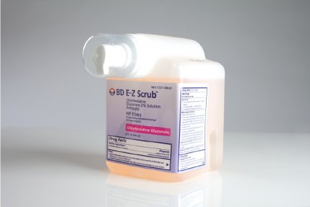 BD E-Z Scrub™ Antimicrobial Foam Solution Dispenser System, 32 oz, 4% CHG, Hand Pump Foame