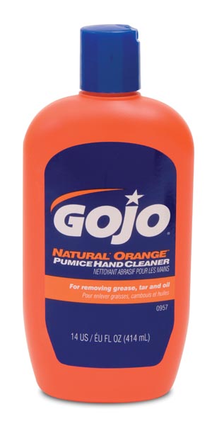 Gojo Natural Orange™ Pumice Hand Cleaner, 14 oz Bottle