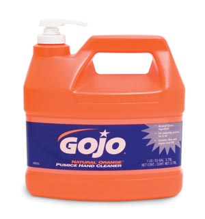 Gojo Natural Orange™ Pumice Hand Cleaner, One Gallon with Pump Dispenser