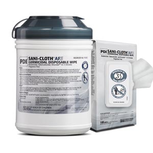 PDI Sani-Cloth® AF3 Germicidal Disposable Wipe, X-Large, 11½" x 11¾", 50/bx