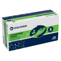 Halyard Flexaprene® Green Powder-Free Exam Gloves, Small