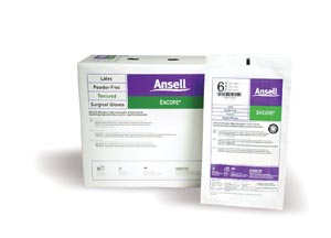 Ansell Encore® Powder-Free Sterile Surgical Gloves, Size 9