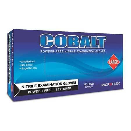 Microflex Cobalt® Powder-Free Nitrile Exam Gloves, X-Small