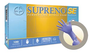 Microflex Supreno® SE Powder-Free Nitrile Exam Gloves, Blue, X-Large