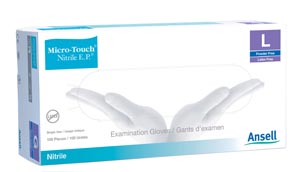 Ansell Micro-Touch® Nitrile E.P. Textured Examination Gloves, Medium
