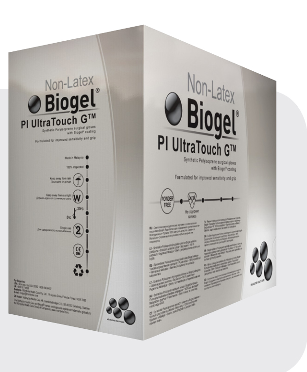 Molnlycke Biogel® PI Ultra-Touch® Gloves, Size 8.5