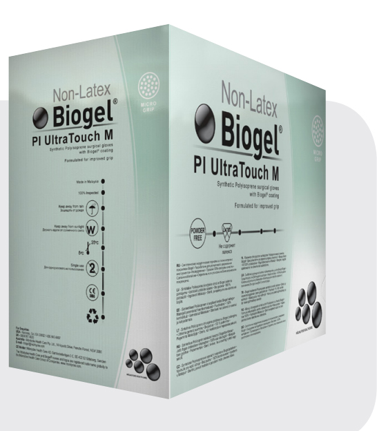 Molnlycke Biogel® PI Ultra-Touch™ M Gloves, Size 8.5