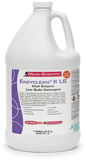 Micro-Scientific Enzyclean II Dual Enzymatic Detergent, Gallon