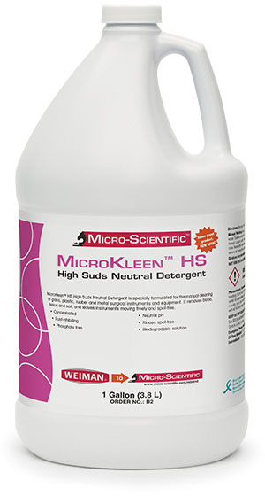 Micro-Scientific High Suds Neutral Liquid Detergent, Gallon