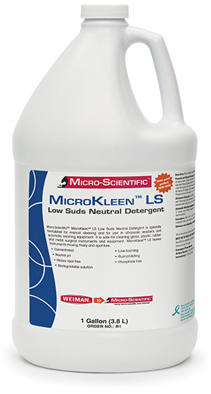 Micro-Scientific Low Suds Neutral Liquid Detergent, Gallon