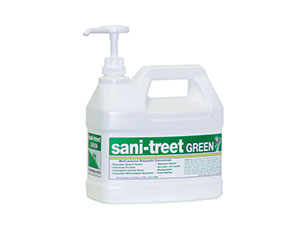Enzyme Industries Sani-Treet Green, Lemongrass-Lavender, Gallon