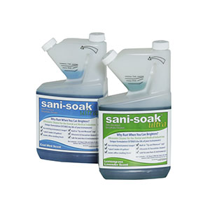 Enzyme Industries Sani-Soak Ultra, Lemongrass Lavender, Quart