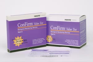 Crosstex Value Test Mail-In Monitoring Service, 1 Test Strip, Control Strip, 52 tests/bx