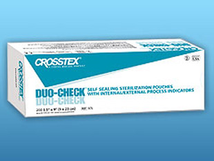 Crosstex Duo-Check® Sterilization Pouch, 3.5" x 22"