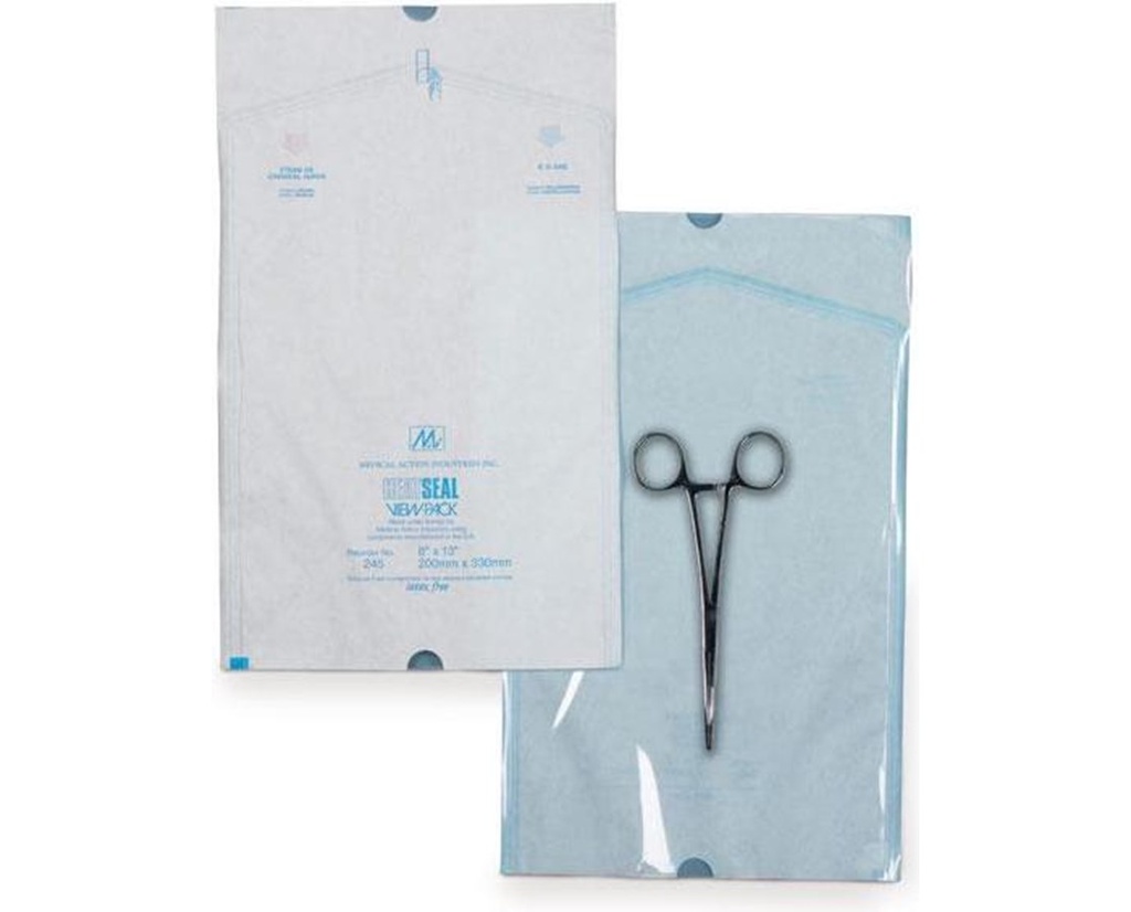 Medical Action View Pack Heat Seal Pouch, 16½" x 16"
