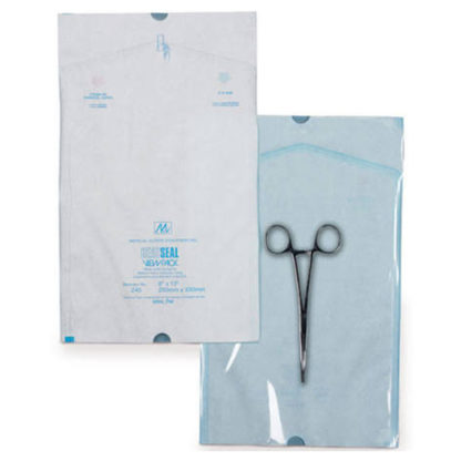 Medical Action Saf-T-Seal® Plus Heat-Seal Pouches, 12" x 15"