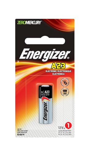 Energizer Alkaline Battery, 12V, MAH:40, Button Stack, 6/pk