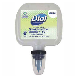 Dial® Fit Gel Hand Sanitizer, FIT Manual, 1.2 Liter Refill