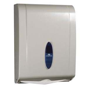 Georgia-Pacific White Combination C-Fold/ Multifold Paper Towel Dispenser