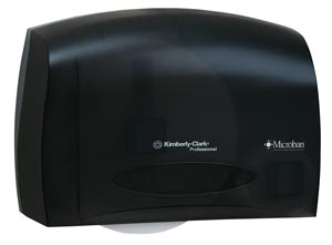Kimberly-Clark MicroBan® Smoke Grey Bath Tissue Dispensers, For 07006