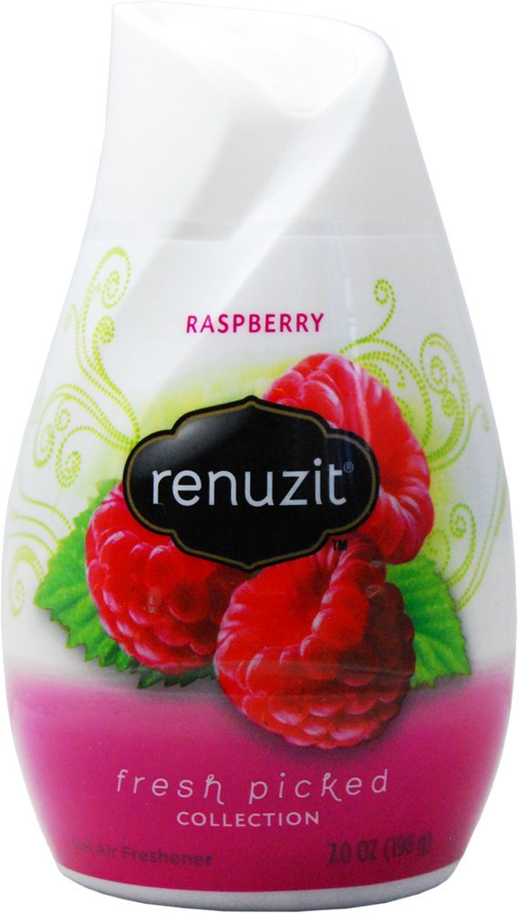 Dial® Renuzit Air Freshener, Solid Adjustable, Raspberry, 7 oz