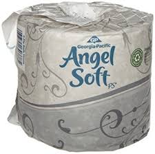Georgia-Pacific Angel Soft Ps® Premium Embossed Bathroom Tissue, 2-Ply, White, 450 sht/rl
