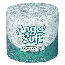 Georgia-Pacific Angel Soft Ps® Premium Embossed Bathroom Tissue, 2-Ply, White, 400 sht/rl