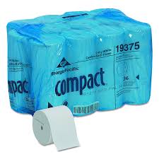 Georgia-Pacific Compact® Coreless Bathroom Tissue, 1000 Sheet, 2-Ply