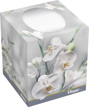 Kimberly-Clark Kleenex® Boutique® Facial Tissue, White, 95/bx