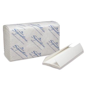 Georgia-Pacific Signature® 2-Ply Premium C-Fold Paper Towels, White