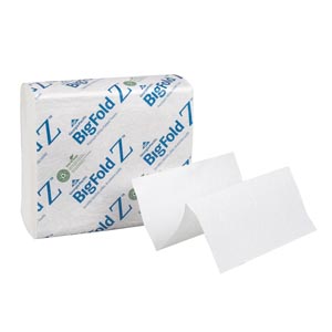 Georgia-Pacific Bigfold Z® Prem. C-Fold Repl. Paper Towels, White, 260 ct/pk